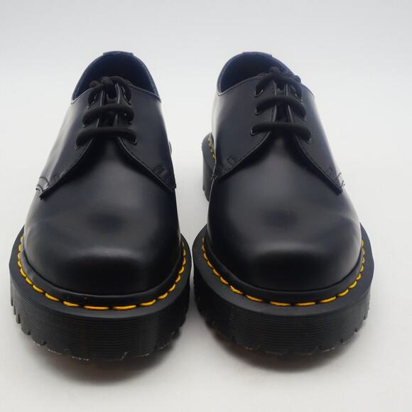 NEW Dr. Martens 1460 Bex Smooth Leather Oxfords Men's 7 Women's 8 Black Docs - Picture 6 of 9